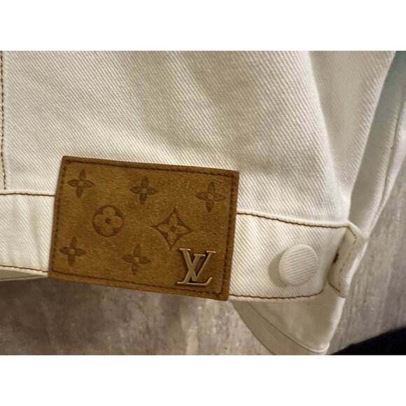 Louis Vuitton Mens Gradient Denim Jacket - Size 56 - Made In Italy - Picture 5 of 16